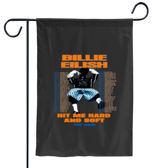 Discover Hit Me Hard and Soft tour Garden Flags, Billie Eilish Garden Flags
