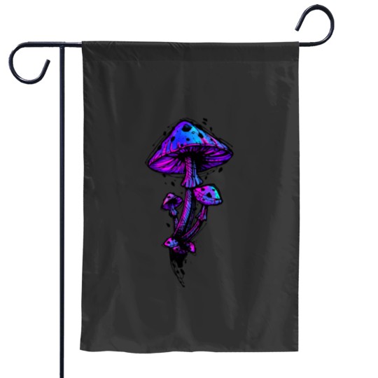 Discover psychedelics Mushrooms Garden Flags
