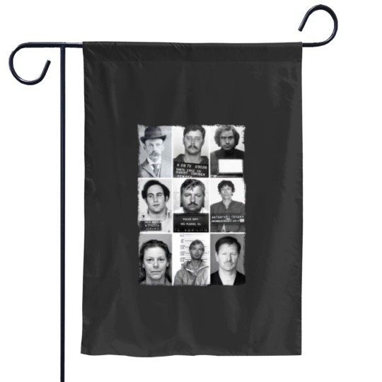 Discover Ted Bundy Garden Flags Unisex , American Serial Killer