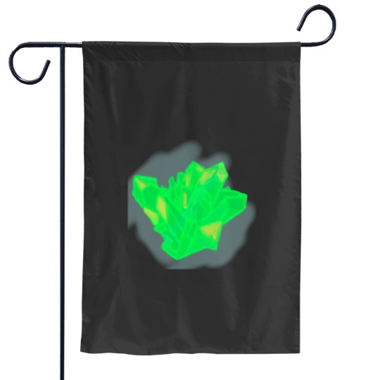 Discover crystal experiment variant 3 Garden Flags