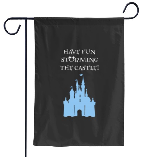 Discover Have Fun Storming the Castle! Essential Garden Flags