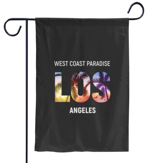 Discover Los Angeles West Coast Paradise USA Garden Flags