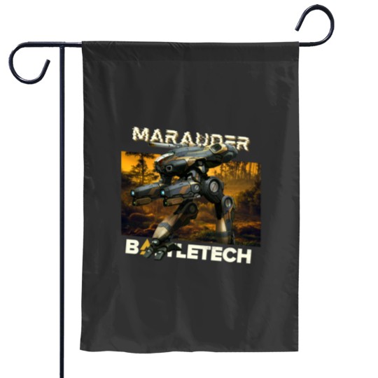 Discover Battletech MechWarrior - Unleash the Mech Fury - Battletech - Garden Flags