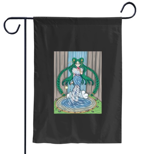 Discover Harvest Moon Harvest Goddess Garden Flags