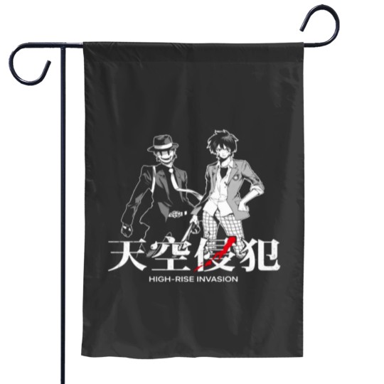 Discover Manga high rise invasion character anime Garden Flags