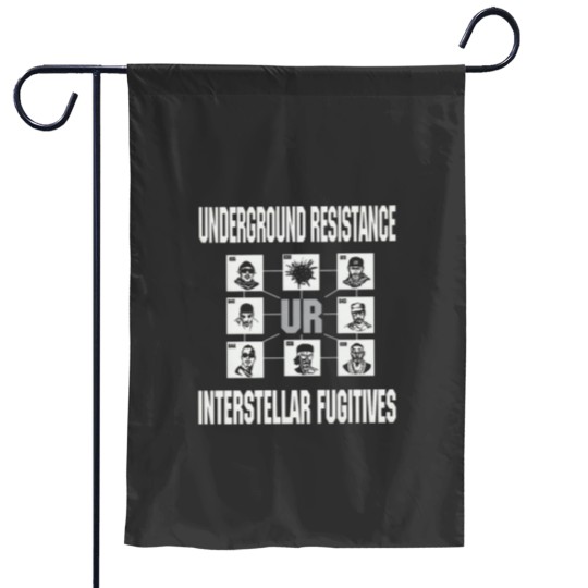 Discover Underground Resistance Garden Flags