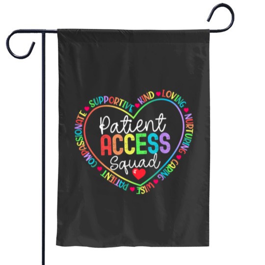 Discover Patient Access Squad Specialist Rainbow Appreciation Garden Flags