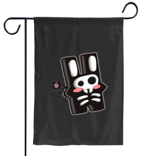 Discover Freezer Bunny of Death Garden Flags
