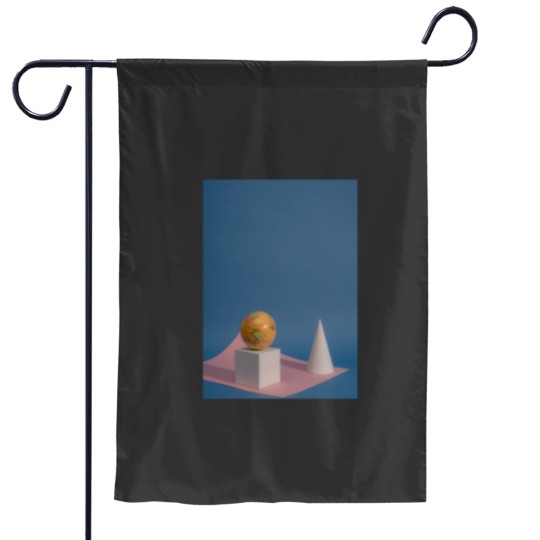 Discover geometry Essential Garden Flags