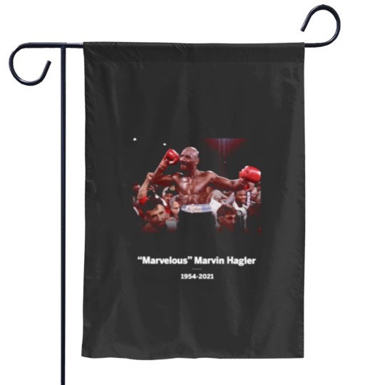 Discover Lover Gift Marvelous Marvin Hagler Gifts For Movie Fan 1 Garden Flags