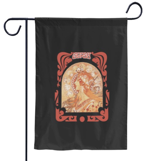 Discover Gypsy psychedelicss Rock Essential Garden Flags