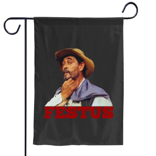 Discover Festus - Gunsmoke - 50s Tv Western Garden Flags