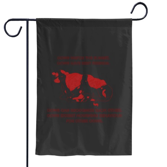 Discover Cow Facts John Gaius The Locked Tomb Garden Flags