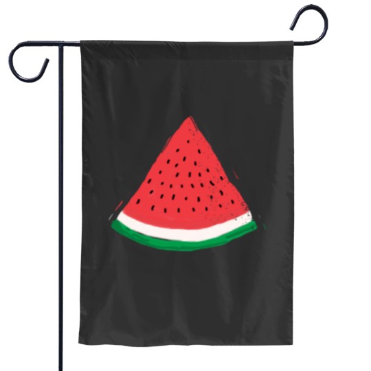Discover Watermelon Palestine Garden Flags