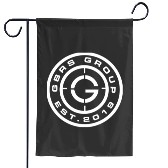 Discover GBRS Group White Garden Flags