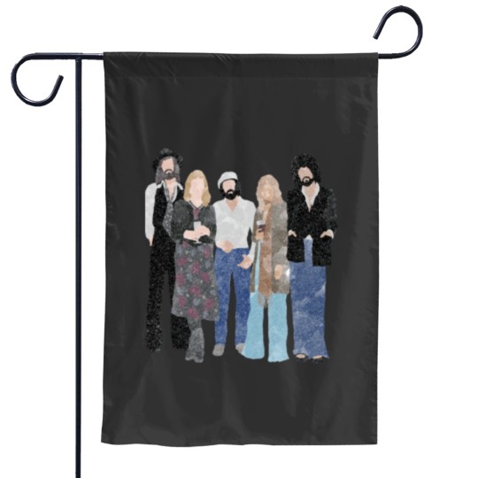 Discover Fleetwood Mac watercolour Essential Garden Flags