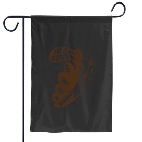 Discover Vintagess Legendary Rock Band The Velvet Underground Essential Garden Flags