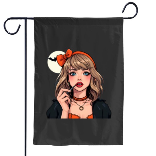 Discover Halloween Girl Garden Flags
