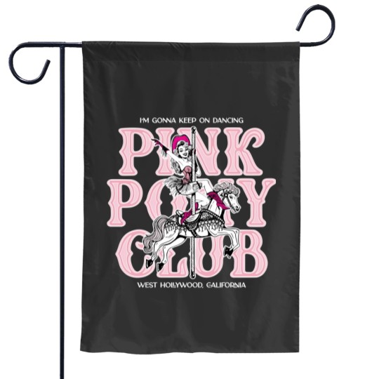 Discover Pink Pony Club Unisex Jersey Short Sleeve Garden Flags, Chappell Roan Fan Garden Flags