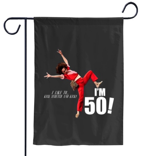 Discover Sally O'malley is 50 Garden Flags
