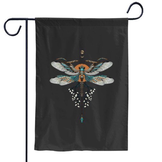 Discover Dragon Fly Tattoo Garden Flags