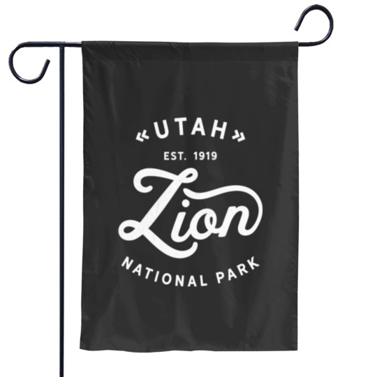 Discover Zion Utah National Park Outdoor Explore and Adventure Garden Flags