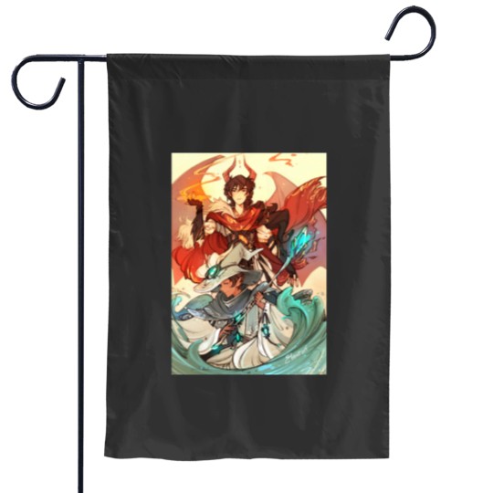 Discover Roll Initiative Garden Flags