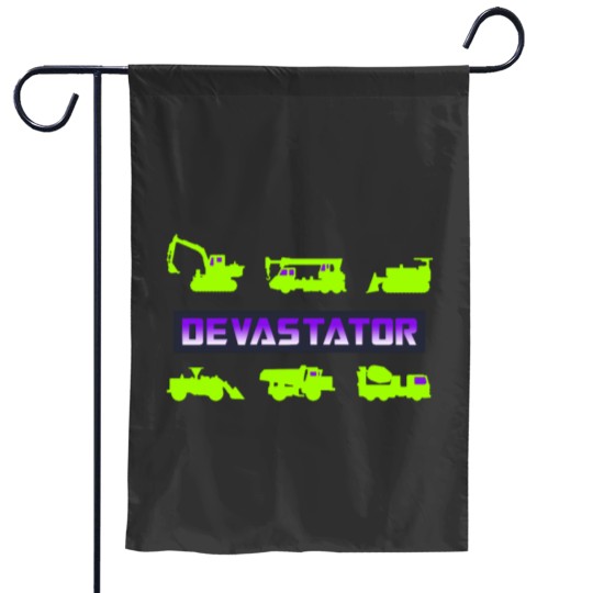 Discover Devastator Garden Flags