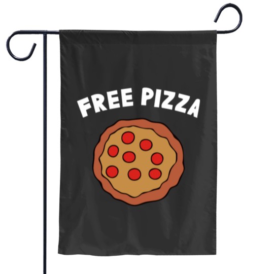 Discover Gravity falls Free pizza Essential Garden Flags