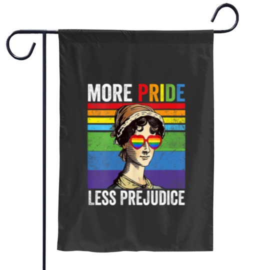 Discover Womens More Pride Less Prejudice Pride Month VNeck Garden Flags