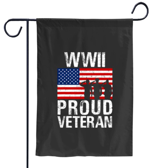 Discover Proud WWII World Warss 2 World Warss II Veteran Garden Flags