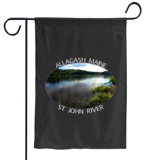 Discover Allagash Maine St John River Old Schoolhouse Roa Garden Flags