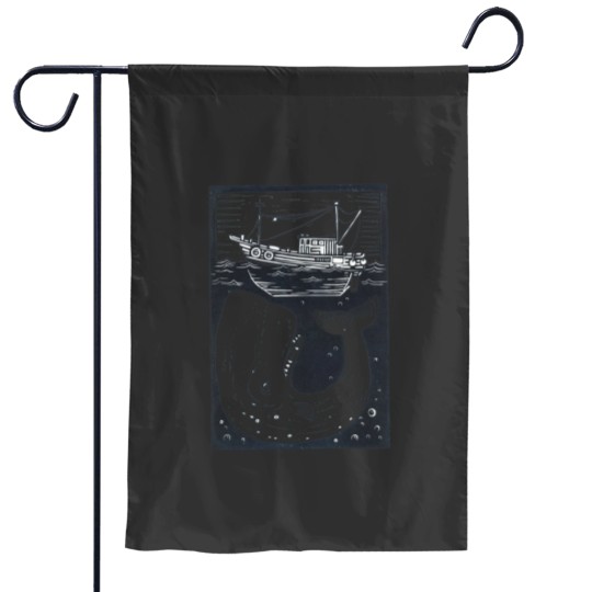 Discover Moby Dickss Garden Flags