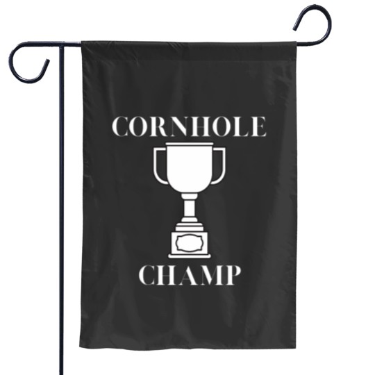 Discover Cornhole Champ design Cornhole Fan or Player Design Garden Flags