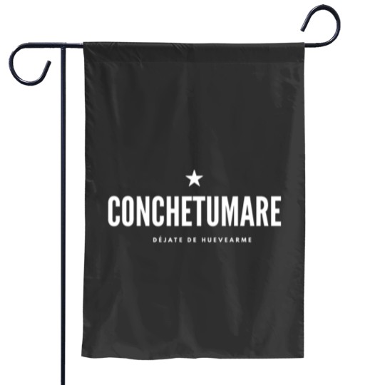 Discover CONCHETUMARE FUNNY CHILE CHILEAN EXPRESSION Garden Flags