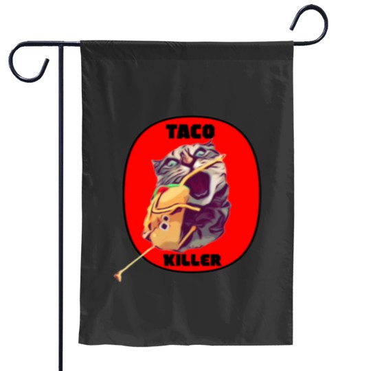Discover Taco Killer Garden Flags