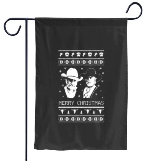 Discover Lonesome dove Xmasss Garden Flags