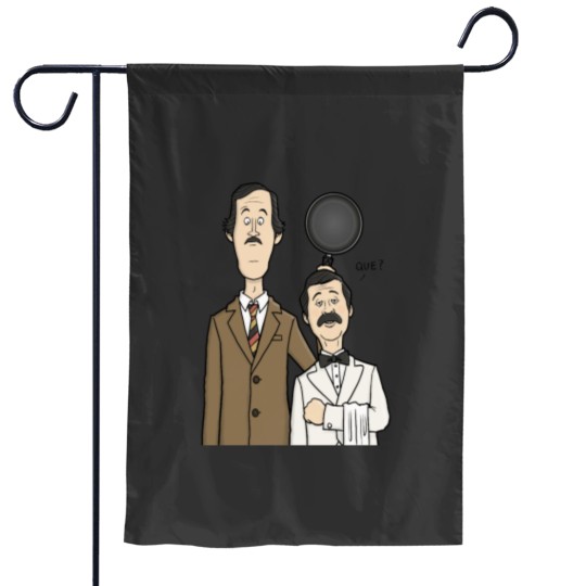 Discover Basil and Manuel Garden Flags