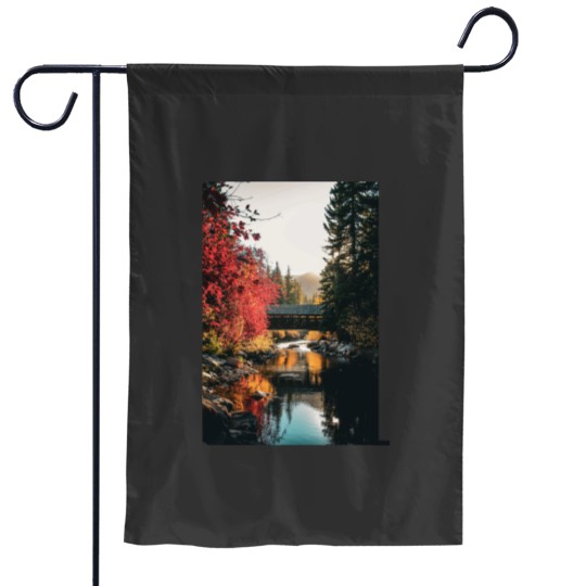 Discover Colorado colors Garden Flags