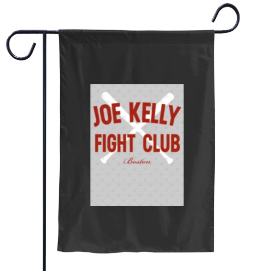Discover Vintagess Distressed Red Tee Joe Kelly Fight Club Shirt for Boston Fans Essential Garden Flags