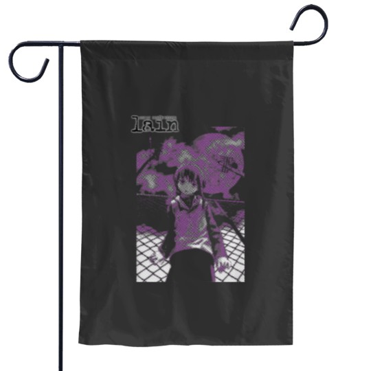 Discover Serial Experiments Lain Essential Garden Flags