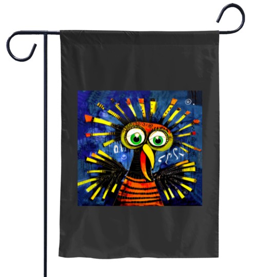 Discover Whimsical Bird 23 Garden Flags