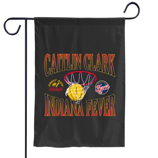 Discover THE_BEST!!Unisex Caitlin Clark Navy Indiana Fever Draft Garden Flags