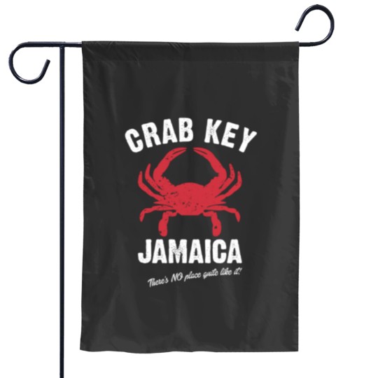 Discover Crab Key Jamaica Garden Flags