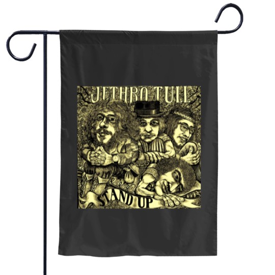 Discover Jethro Tull Stand Up 2019 Mumpuni Band Performing Folk Music Rock Man Old Memorabilia Vintagess Cl Garden Flags