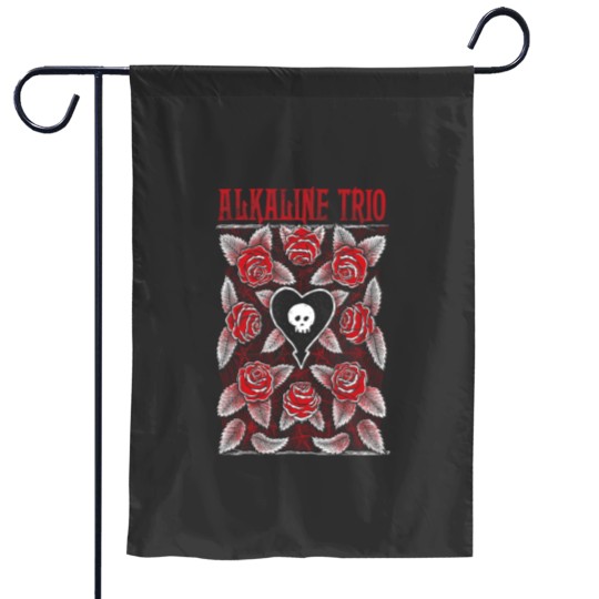 Discover Alkaline Trio  Merchandise Roses Garden Flags