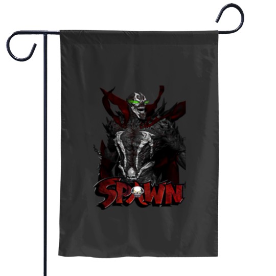 Discover THE HELL Spawnss Garden Flags