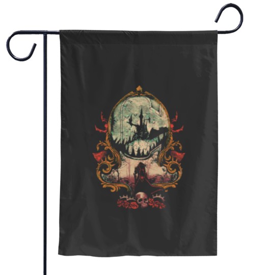 Discover The Vampire Killer Garden Flags