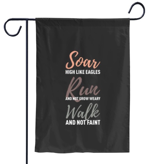 Discover Christian Soar On Wings Likes Eagless Isaiah 40 31 Garden Flags