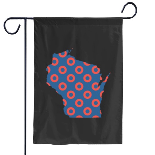 Discover Phish Fishman Donut Wisconsin Phan Apparel and Accessories Garden Flags
